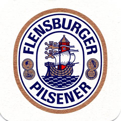 flensburg fl-sh flens umwelt 1-4a (quad185-m schiff-rahmen-goldblaublau)